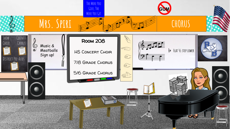Choir room Choir room